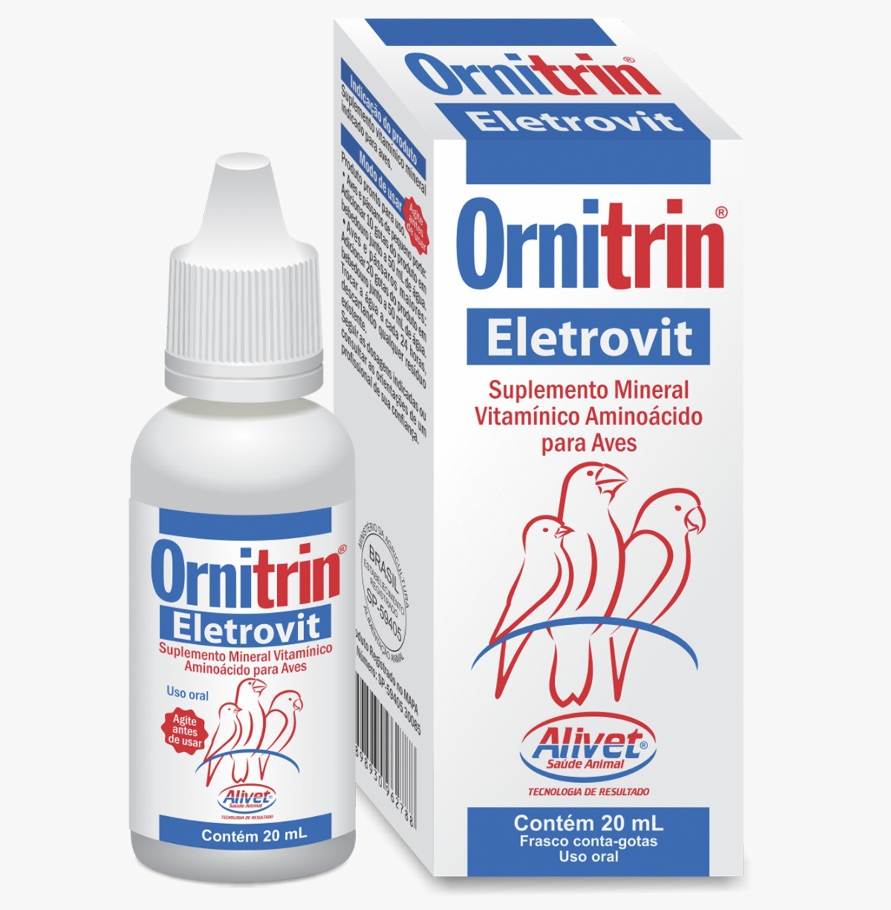 ORNITRIN ELETROVIT - FRASCO 20ML