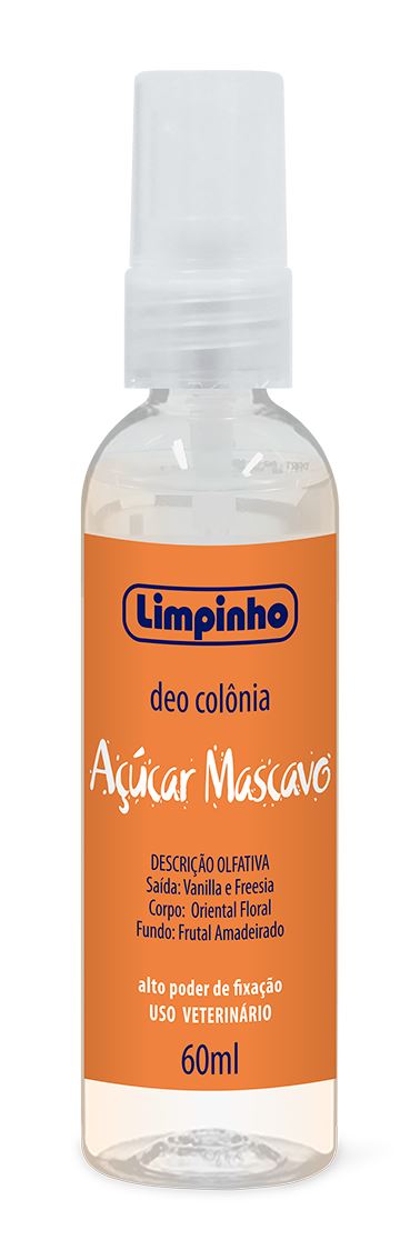 DEO COLONIA ACUCAR MASCAVO 60ML