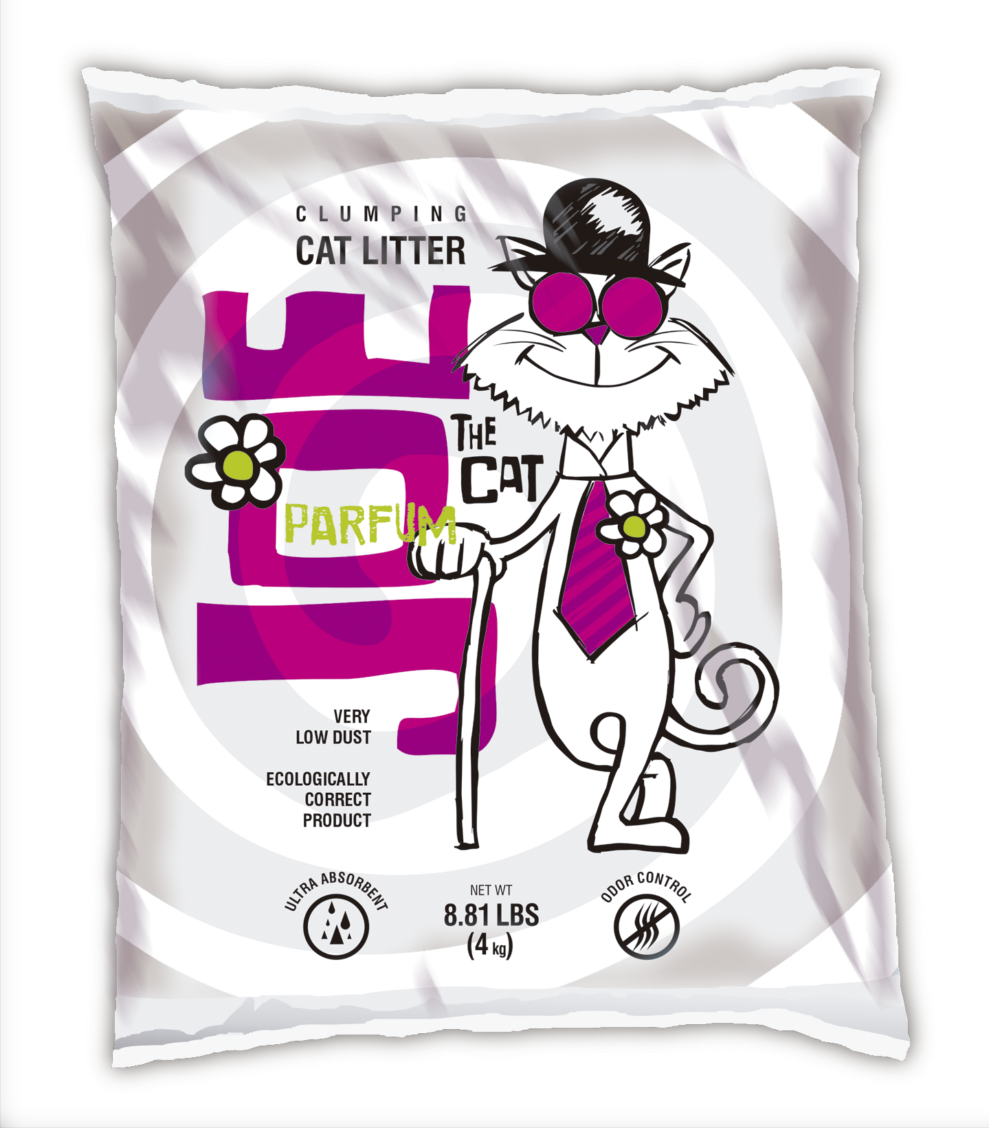 JOE CAT AREIA HIGIENIC PARFUM 5X4KG