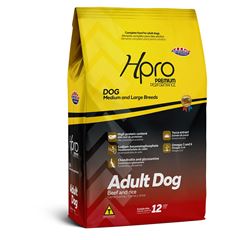 HPRO ADULT DOG MED/LARGE CARNE 15KG