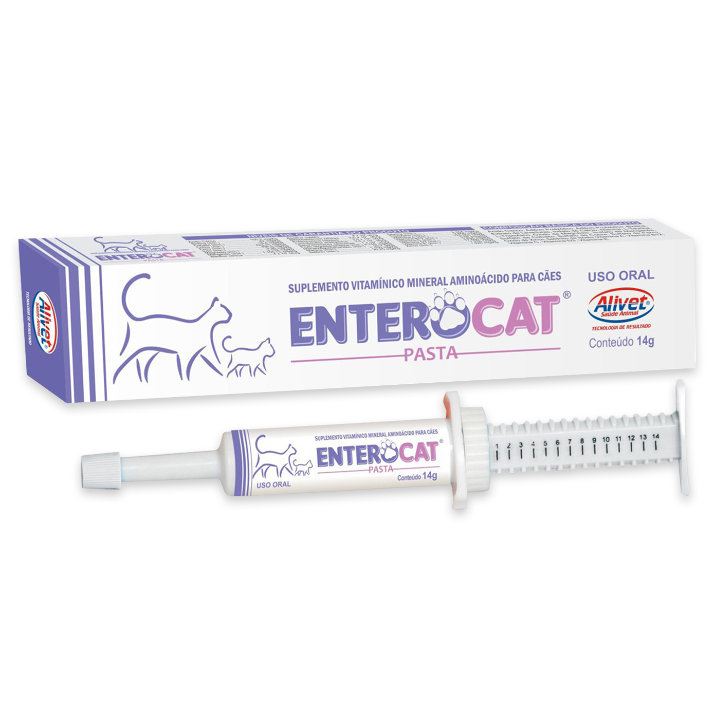 SUPLEMENTO VIT ENTEROCAT PASTA 14G