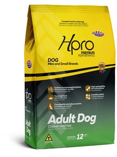 HPRO ADULT DOG MINI/SMAL BREED 15KG