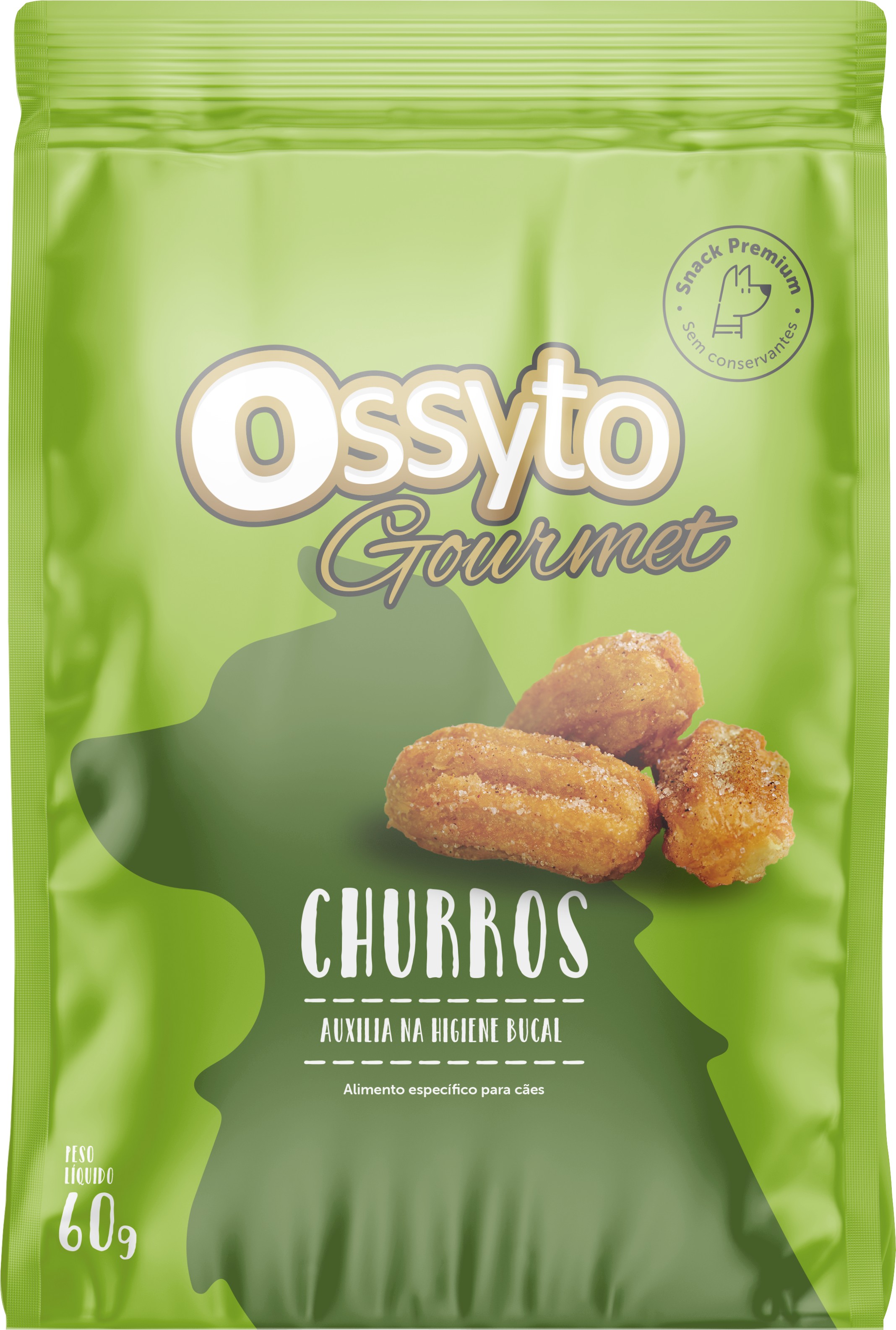 OSSYTO GOURMET CHURROS 60G